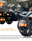 Armour watch face showing sleep function of the Armour