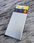 RFID Hard Wallet - Silver