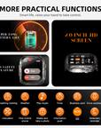Durable and Waterproof Smartwatch with Multiple Functions