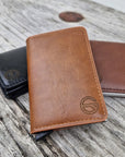 Stylish Brown Wallet Made from Soft Pu Leather