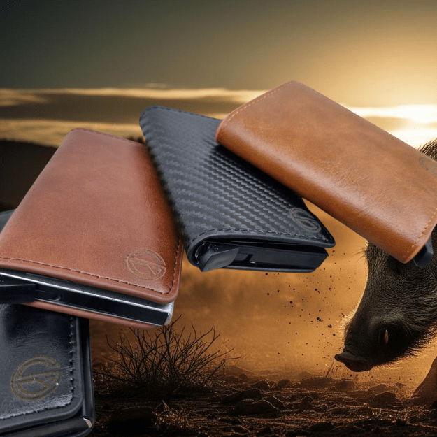 RFID Boar-Vault Leather Wallet - Op Gear