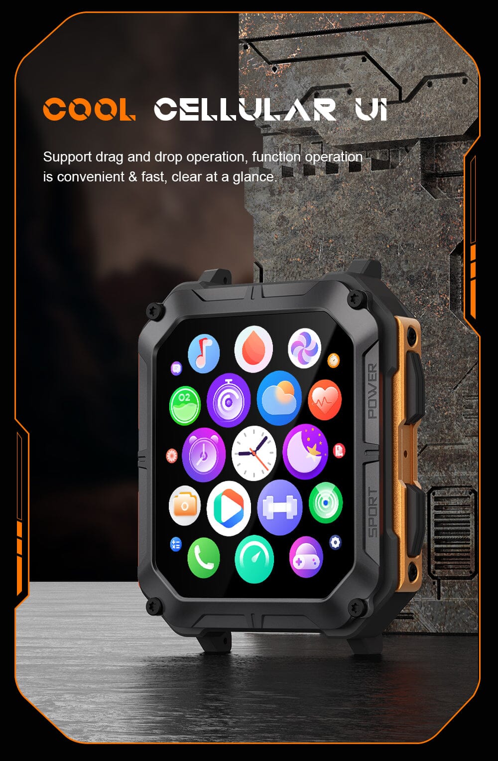 Titan - Smart Watch Physical Op Gear 