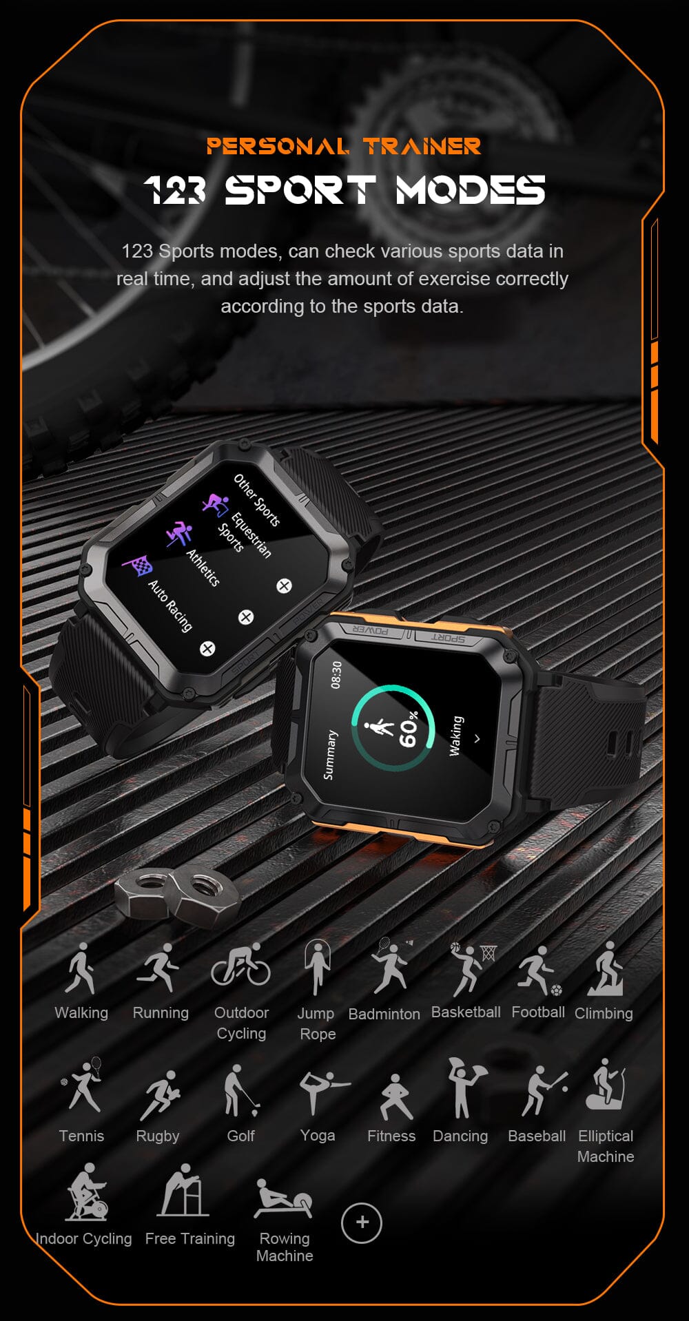 Titan - Smart Watch Physical Op Gear 