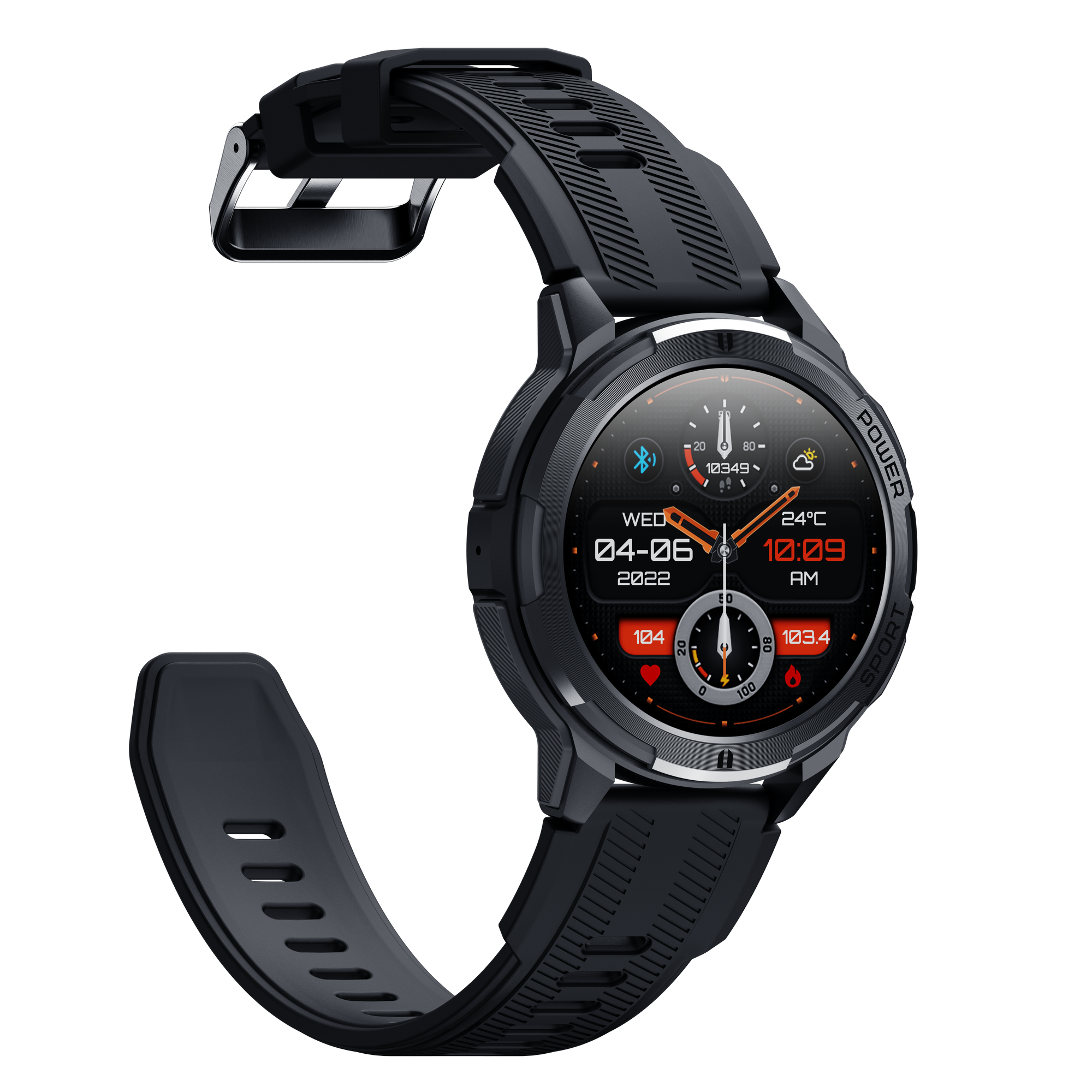 Armour black series strap unbuckled 