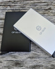 Black and Silver Hard Wallet for Regular Use