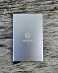 High Quality and Sleek Design Silver Hard Wallet